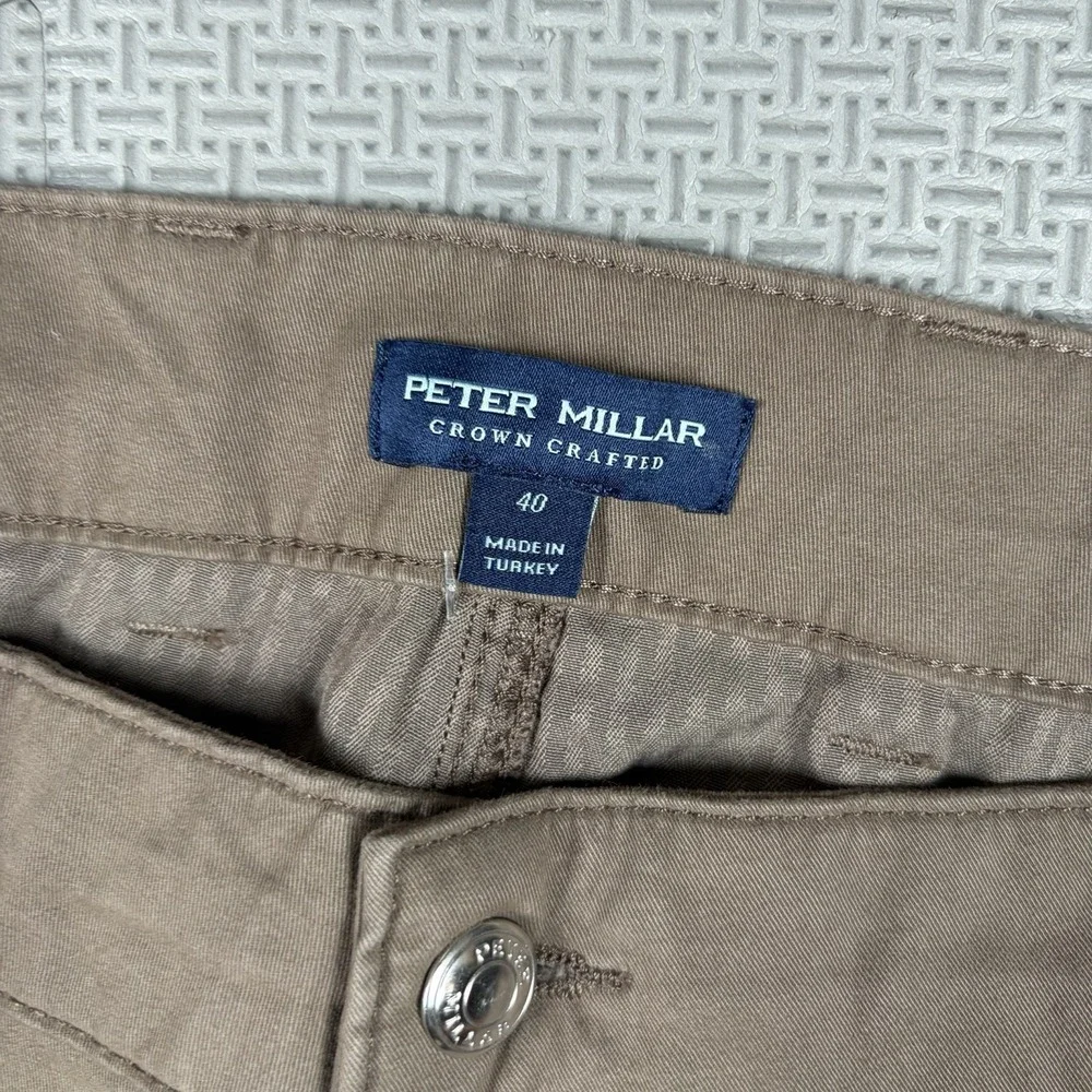 Peter Millar Crown Crafted Delvin Tailored Fit 5 Pocket Pant NWT $245 40x34